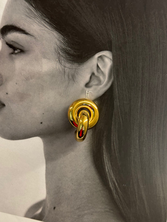 Serene Coil – σκουλαρίκι stainless steel