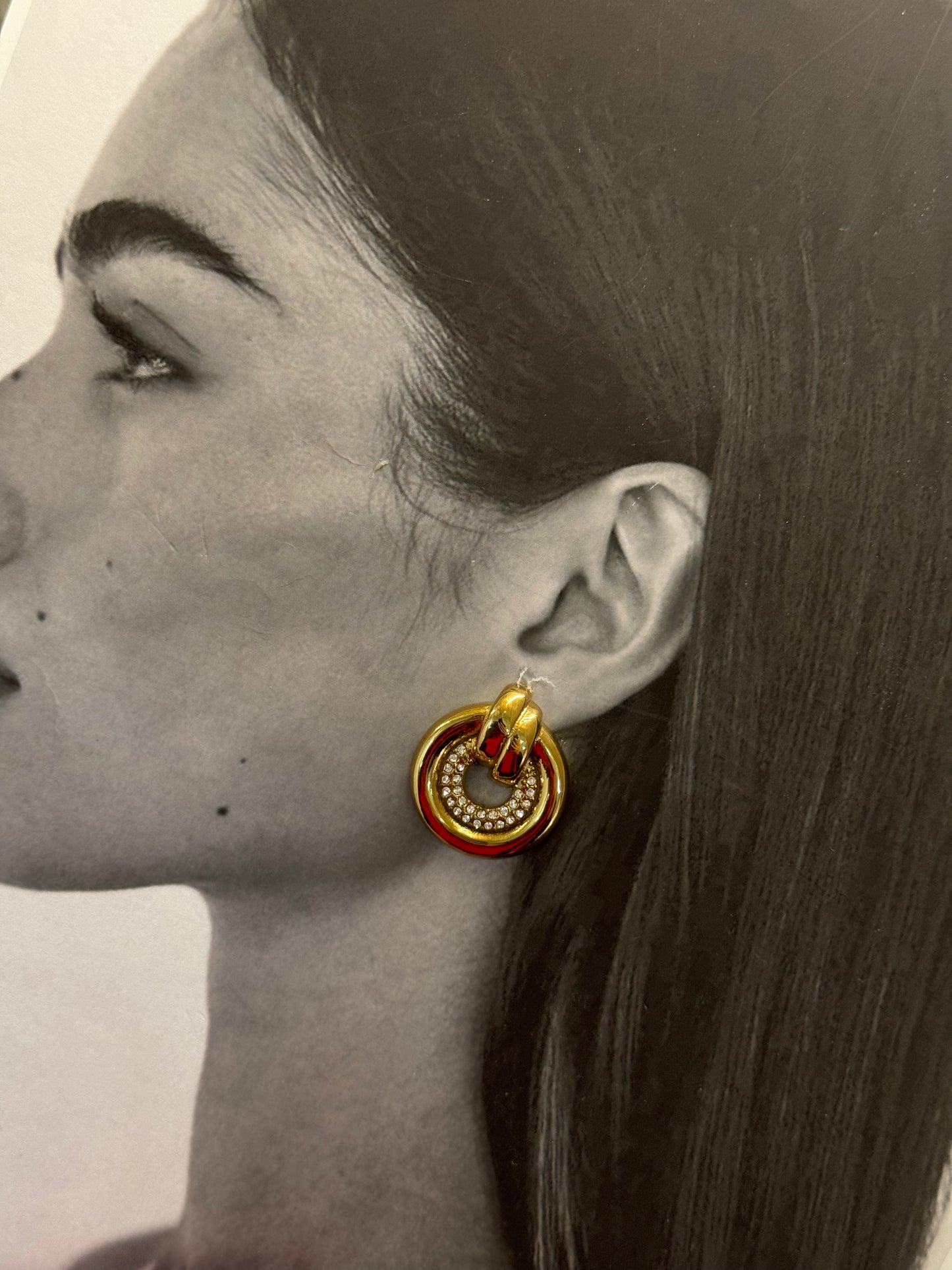 Rouge Circuit – σκουλαρίκι stainless steel