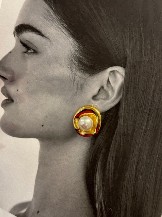 Pearl Ember – σκουλαρίκι stainless steel