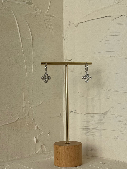 Noble Petals – σκουλαρίκια stainless steel