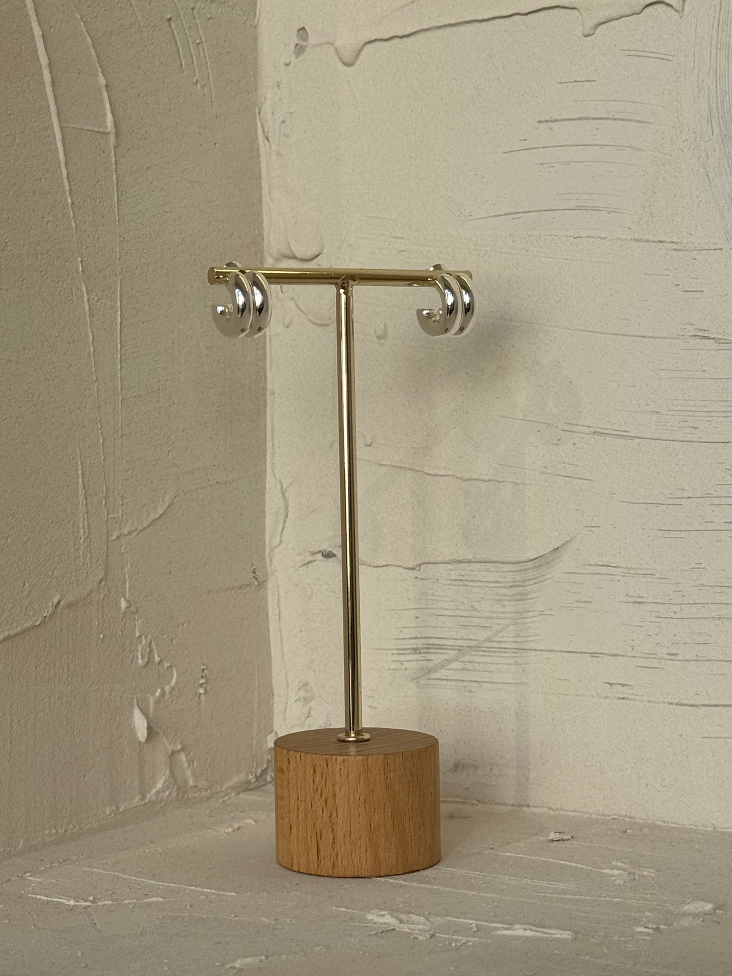 Silver Whisper – σκουλαρίκια stainless steel