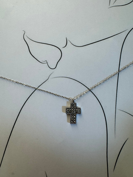 CrystalFaith – ατσάλινο κολιέ