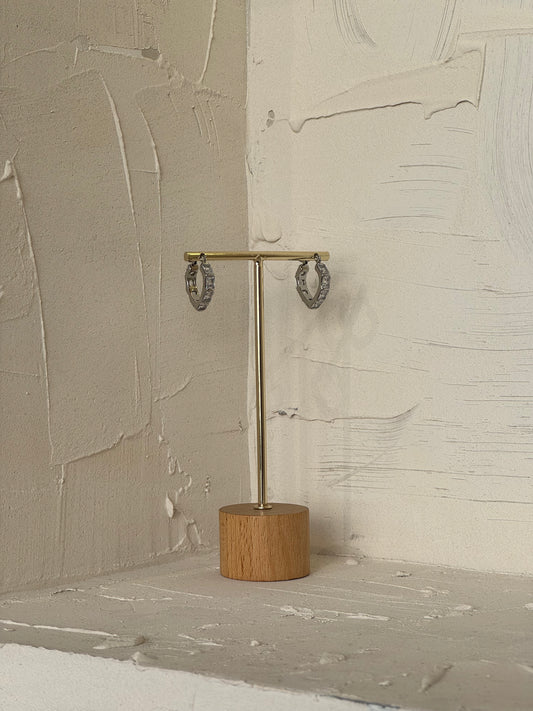 Heart Aura – σκουλαρίκια stainless steel