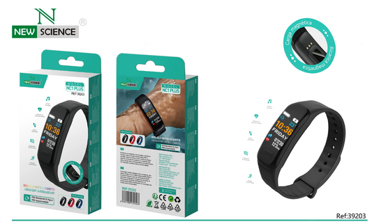 SmartWatch NC1 Plus – Μαύρο